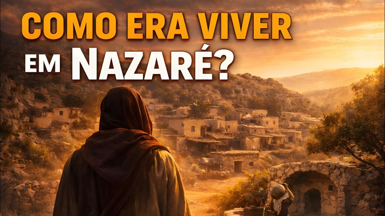 Como ERA VIVER em NAZARÉ nos TEMPOS de JESUS? | A VIDA REAL na Galileia