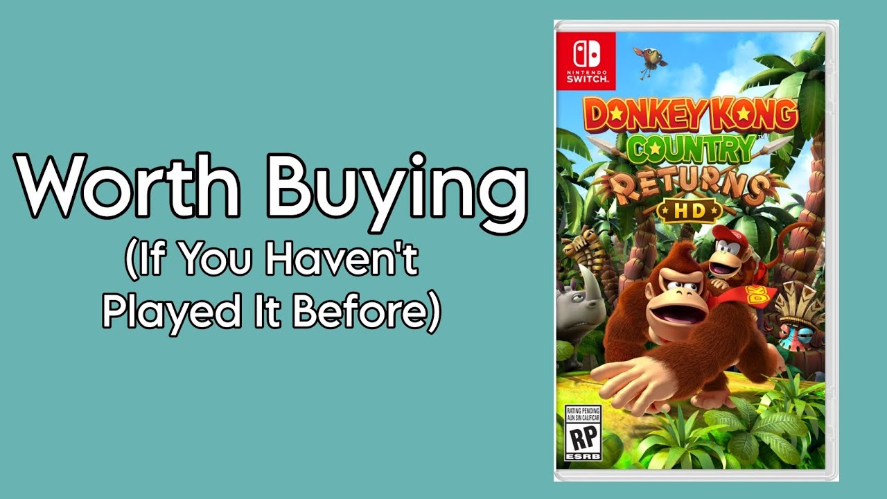 Donkey Kong Country Returns HD Is (Kinda) Worth It