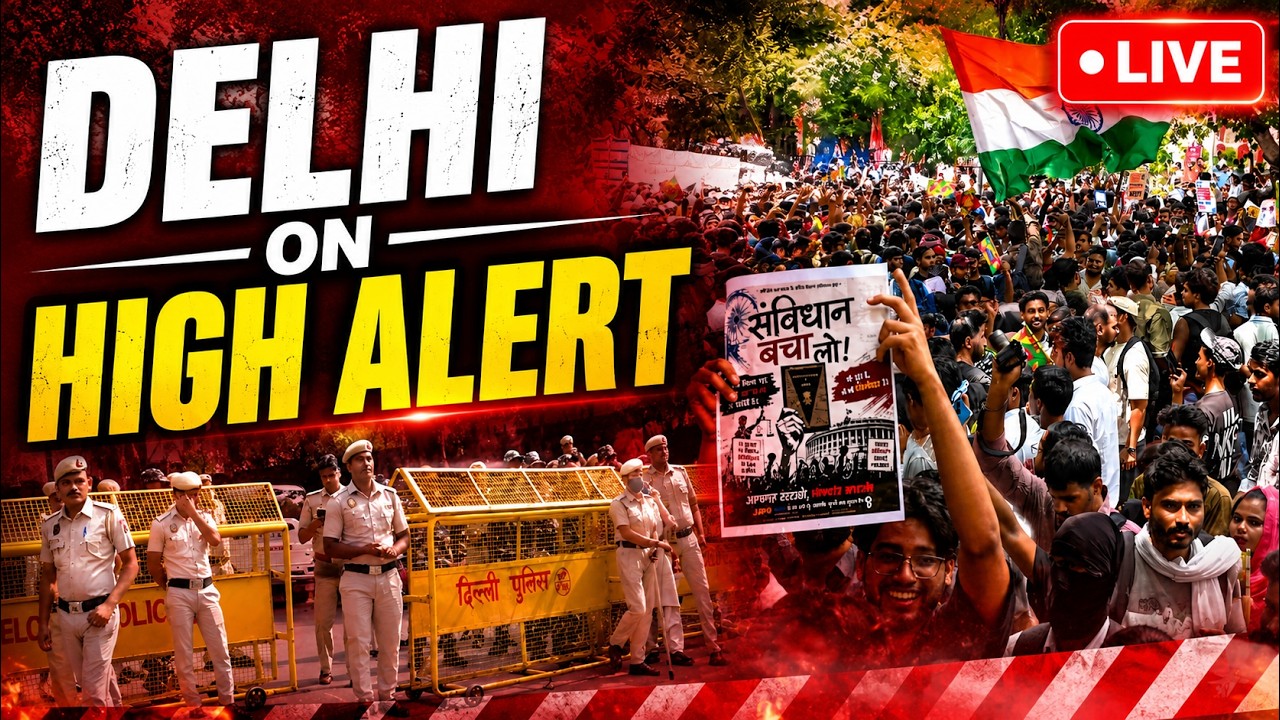 Delhi LIVE: Heavy Police Deployment At Jantar Mantar | Fresh Protest Calls & Latest LIVE Updates