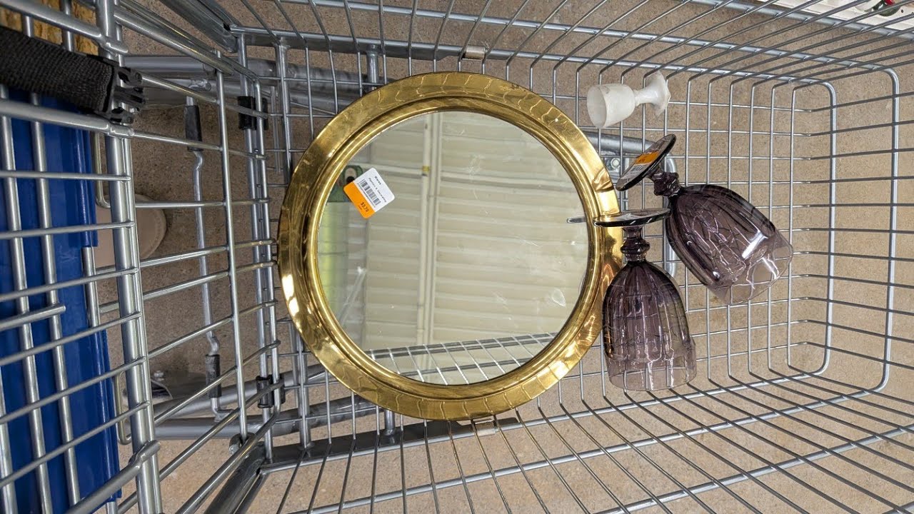 Thrifting at Goodwill for some vintage home decor! 