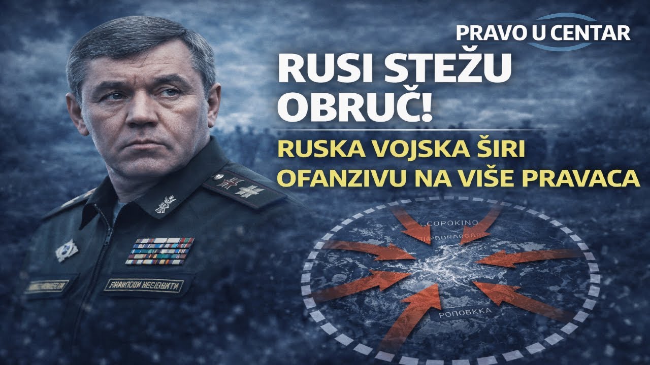 RUSI STEŽU OBRUČ! Ruska vojska širi ofanzivu na više pravaca