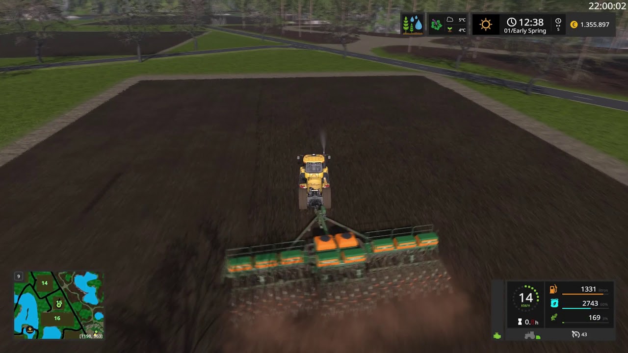 FARMING IN THE ROCKS MULTIFRUIT -TIME LAPSE - SOWING THE FIELDS #2