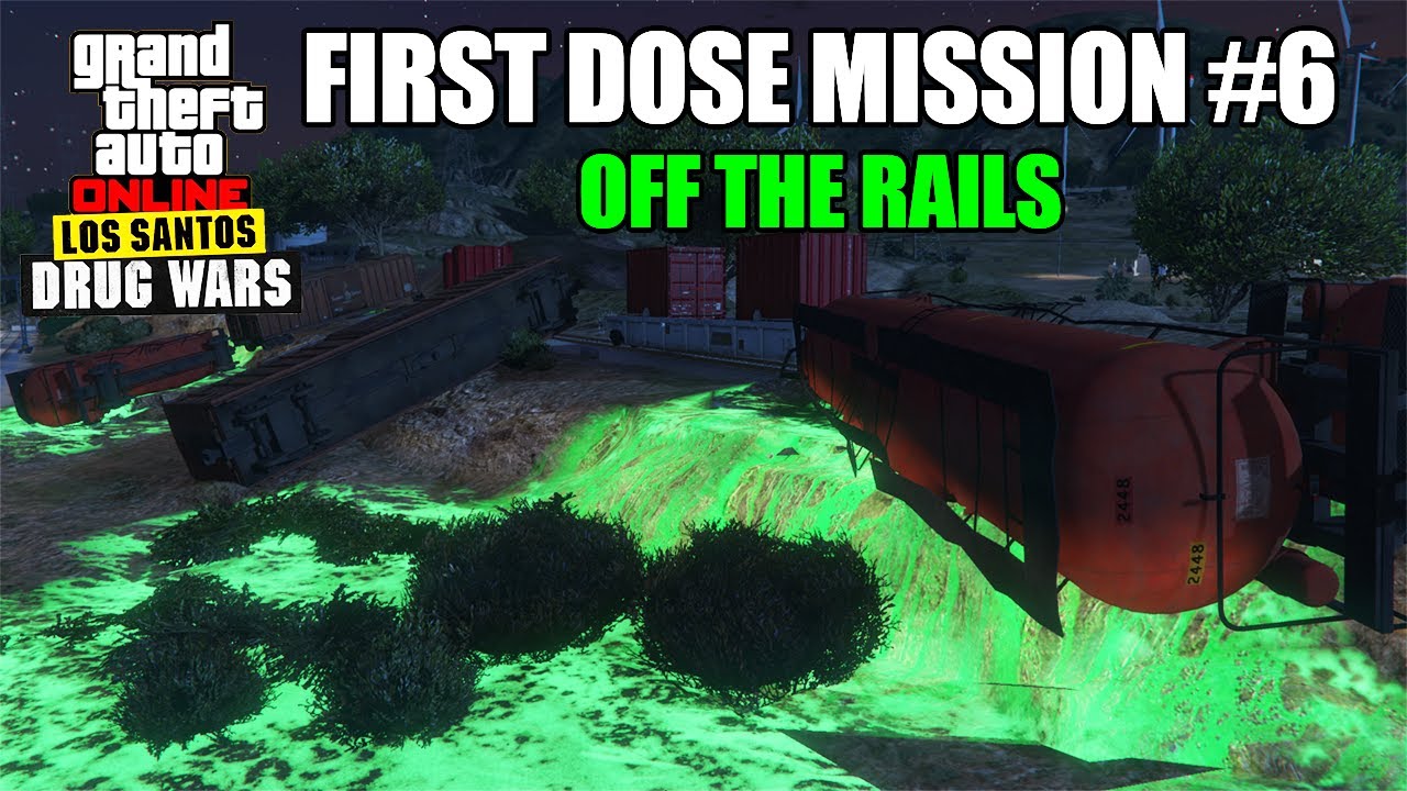FIRST DOSE Mission #6: Off the Rails SOLO Gameplay | Train Crashed & Derailed! Drug Wars Update