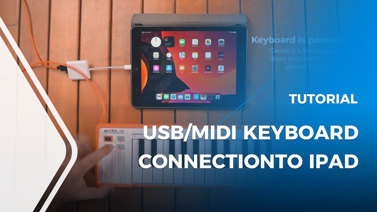 How to Connect Your USB/Midi Keyboard to an Ipad Device