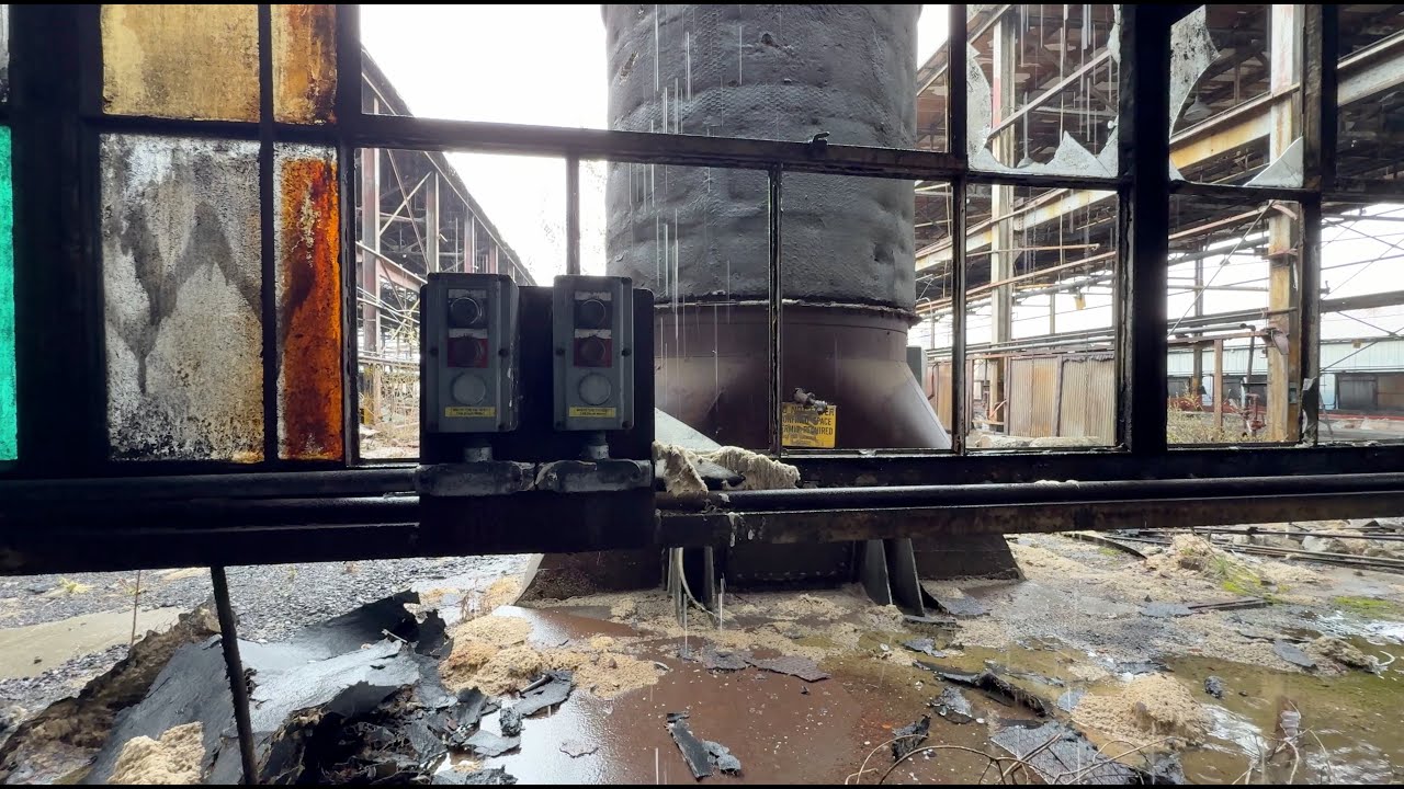 Recording Rain in an Abandoned Plant in Spokane WA