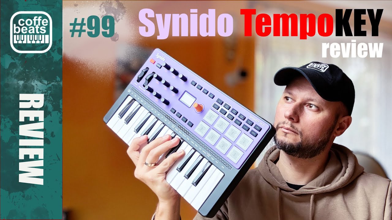 CoffeBeats #99 - Synido TempoKEY W25 - bluetooth keyboard review