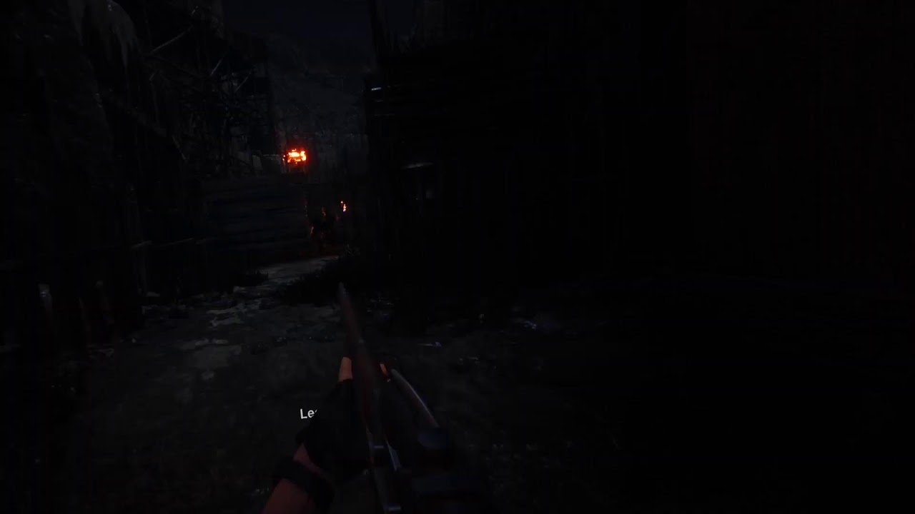 Sofa plays Resident Evil 4 (VR)