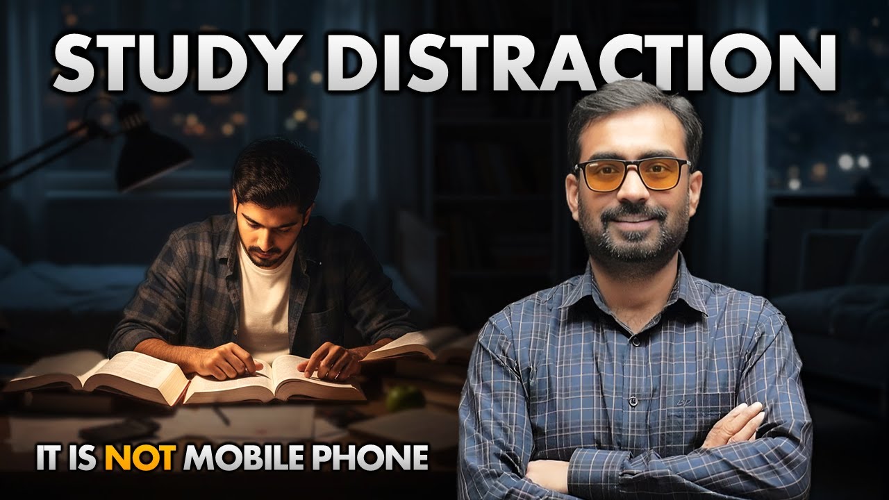 Biggest Study Distraction Is On Your Study Table  |  Study Tips