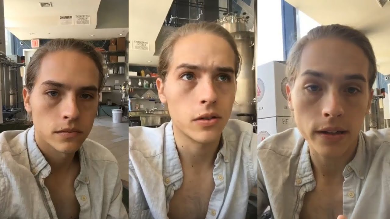 Dylan Sprouse | Instagram Live Stream | 19 July 2018