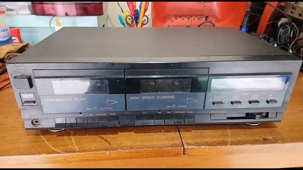 Tape Deck CCE DX18 - Conserto