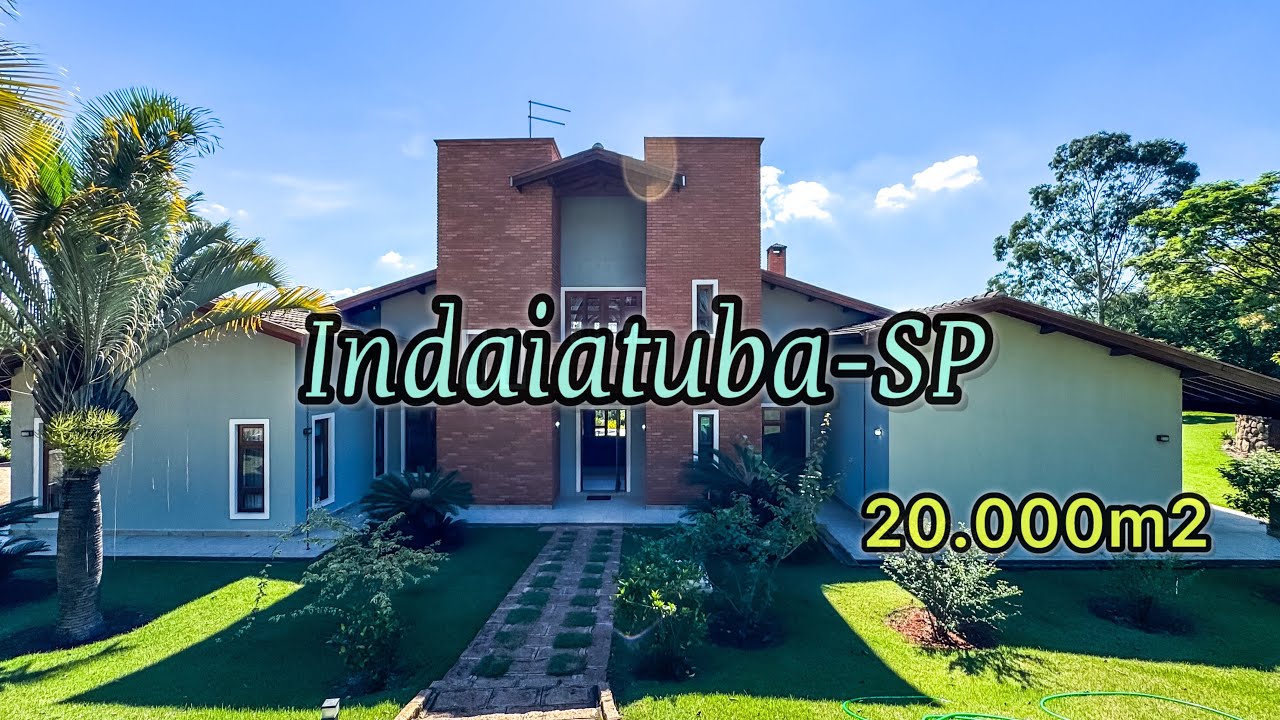 CHÁCARA A VENDA EM INDAIATUBA COM 20.000m2