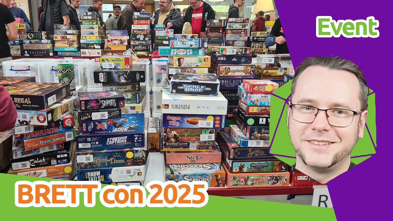 BRETT con 2025 - Spielemesse in Hamburg - mit gefundener Perle | staygeeky
