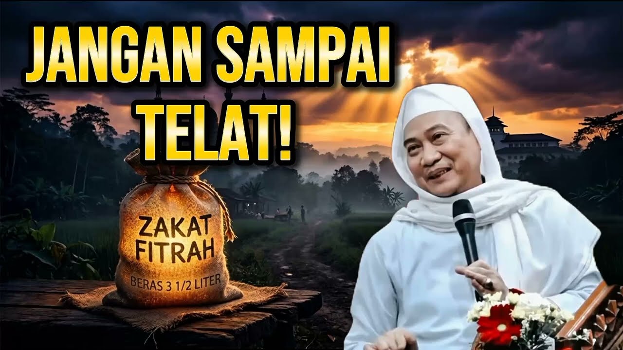 Awas! Banyak Orang Salah Waktu Bayar Zakat Fitrah | abuya uci