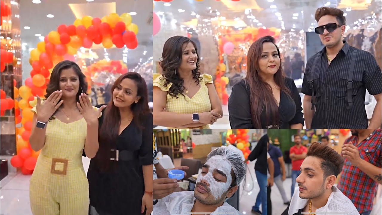 Diler Kharakiya & Kehar Kharakiya || skin and hair makeover|| Anjali Raghav || Nisha Lambha ||