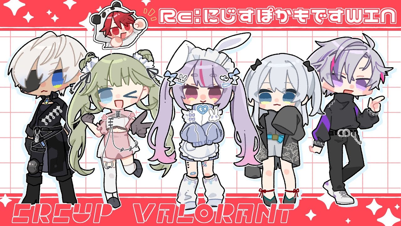 【CRvalorant】本番2日目※3分遅延【イブラヒム,戸崎mimi,花房リサ,フワミネイト,猫麦,rion】