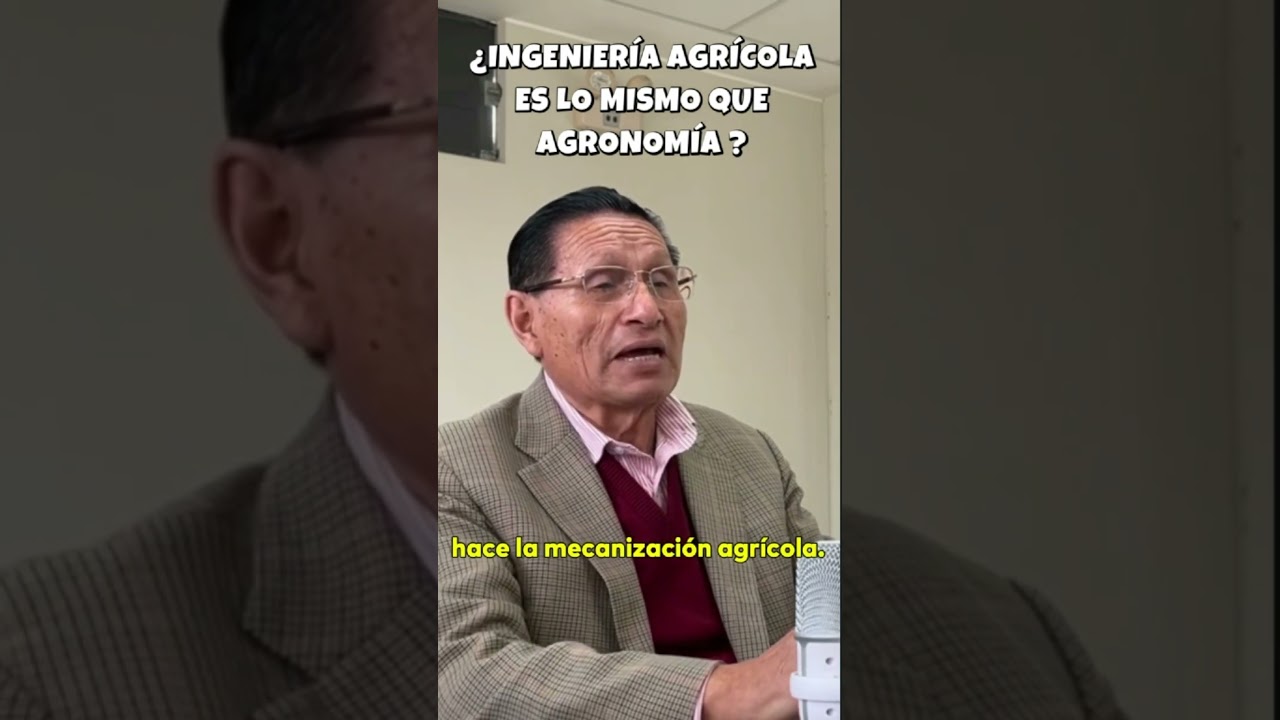🤔 Es lo mismo un ingeniero agrícola y un agrónomo? 🚜🌱 