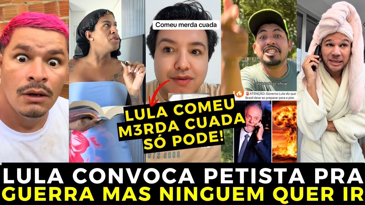 Lula vira meme na internet ao convocar o Brasil pra guerra contra EUA