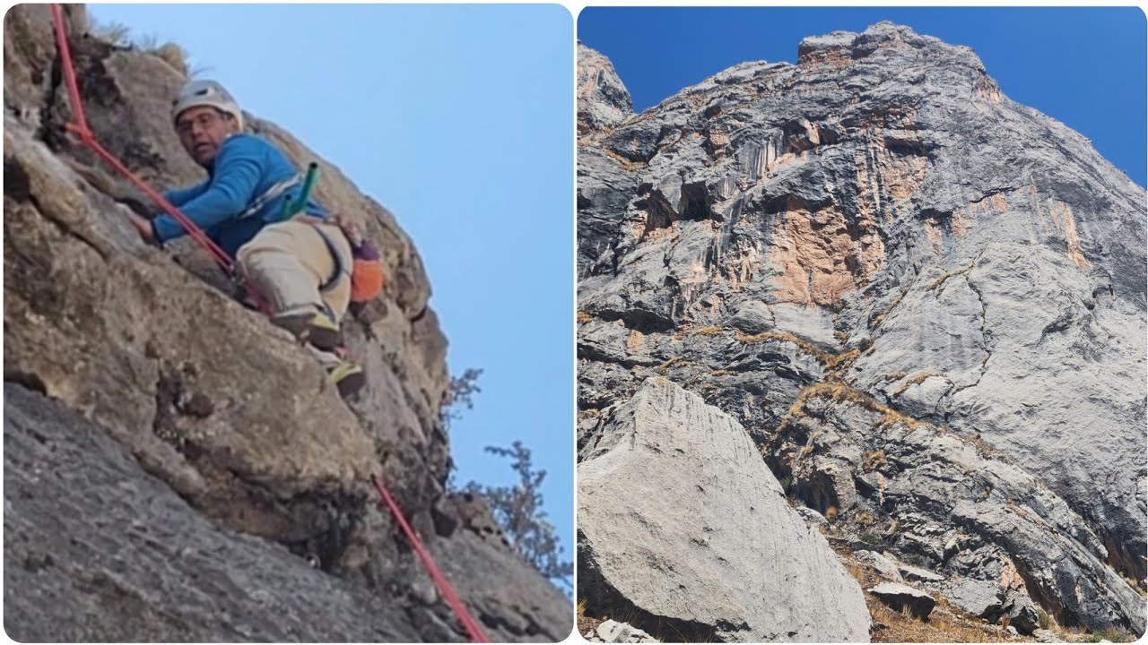 Escalada en roca Pitumarca, Cusco, Per&uacute;