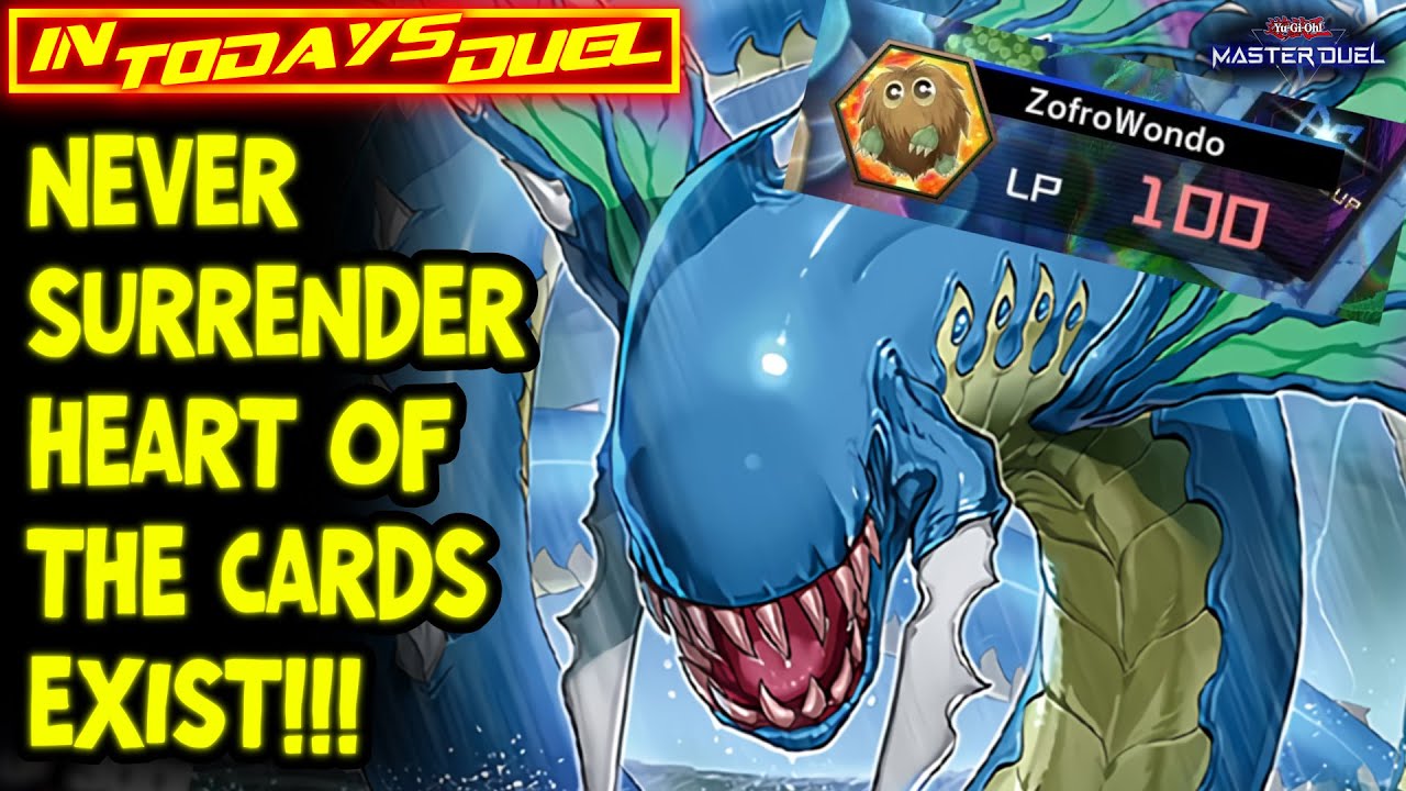 MASTER DUEL | Umi Control - HEART OF THE CARDS EXIST! NEVER SURRENDER!