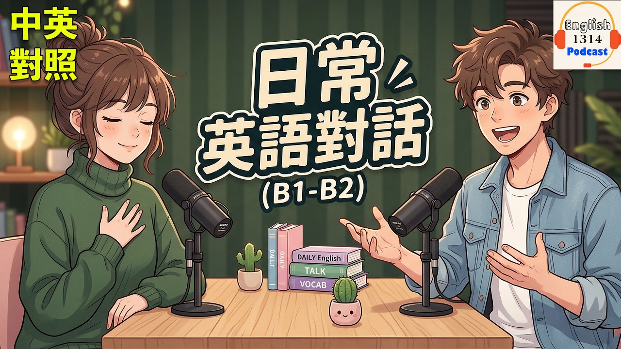 この実生活に基づいた会話ポッドキャストで、英語力を簡単に向上させましょう！(B1-B2レベル)