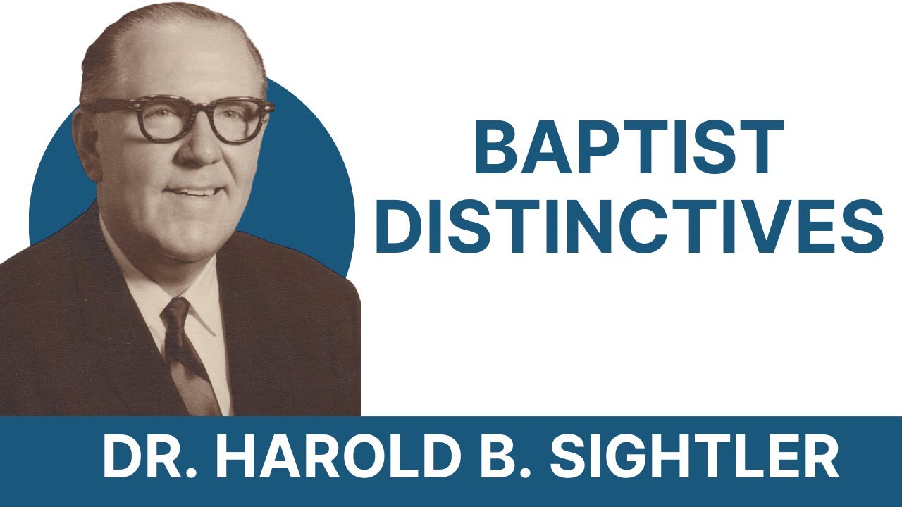 «Отличительные черты баптизма» — д-р Гарольд Сайтлер (Видео 1985 года, Southwide Baptist Fellowship)