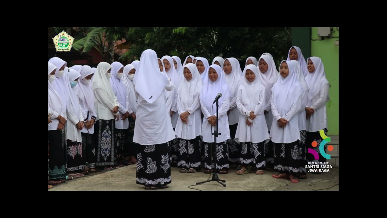Upacara HSN 2021, Ponpes Darul Abror Kedungjati, Bukateja, Purbalingga