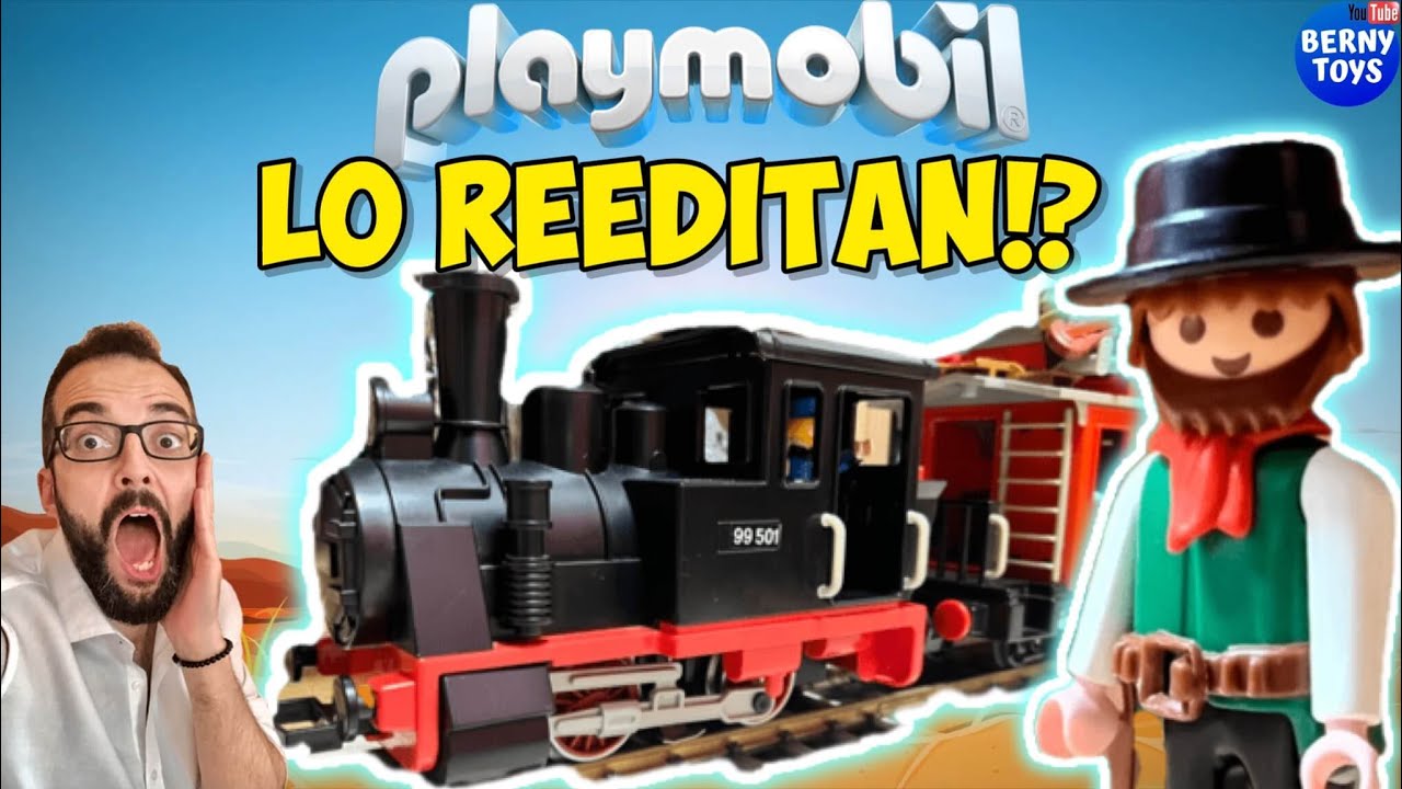PLAYMOBIL 🚂🌵TREN DEL OESTE 🚂🌵LO VAN A REEDITAR⁉️