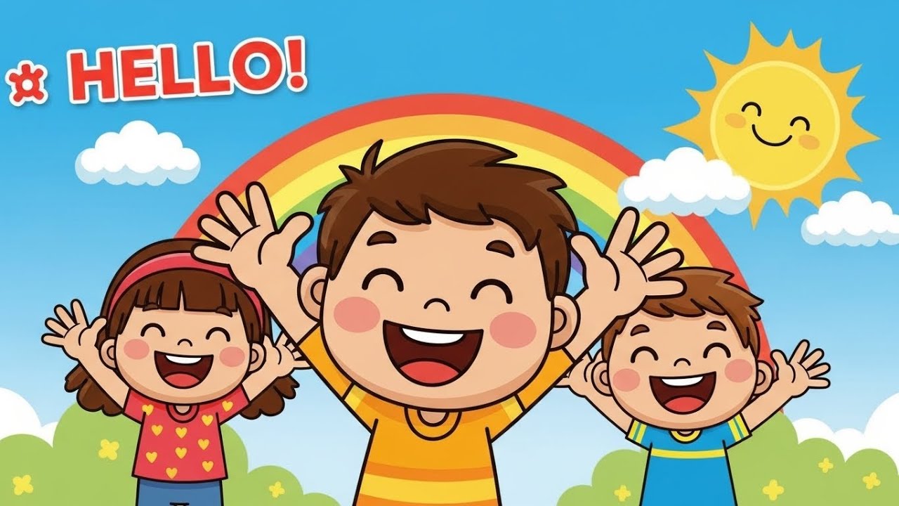 🎵 “Hello, Hello, Let’s Go!” 🌈