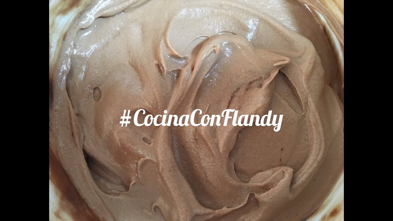 Mousse de Chocolate Sin Huevo y Sin Gelatina Receta B&aacute;sica - #CocinaConFlandy