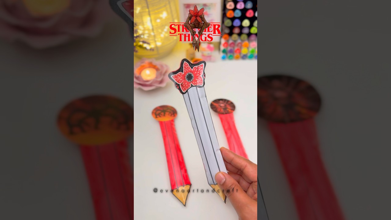 Мягкая ручка-антистресс в стиле монстров из &laquo;Очень странных дел&raquo; 👾 Милая идея для подарка #сделай...