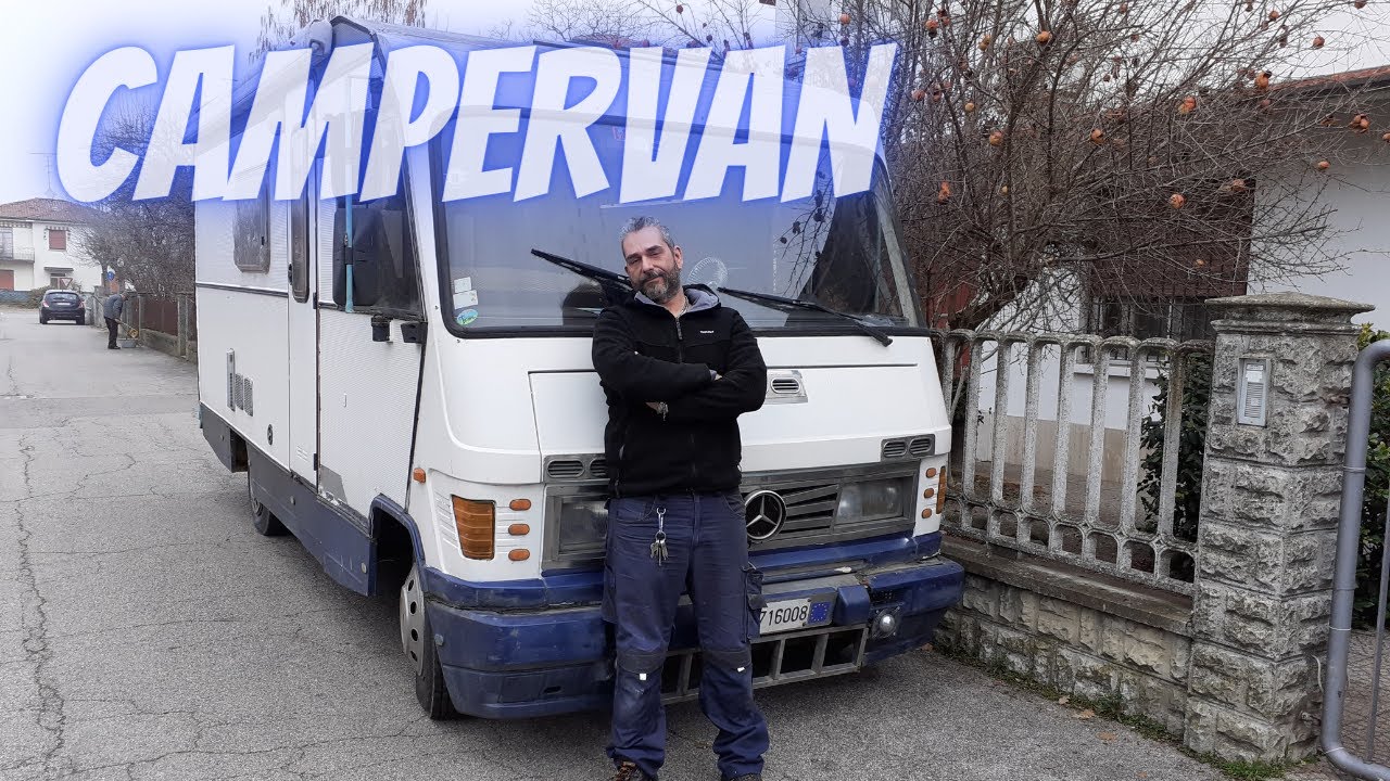 RESTAURO CAMPER VAN MOTORHOME MERCEDES TIMELAPS RINGHIO 1/2