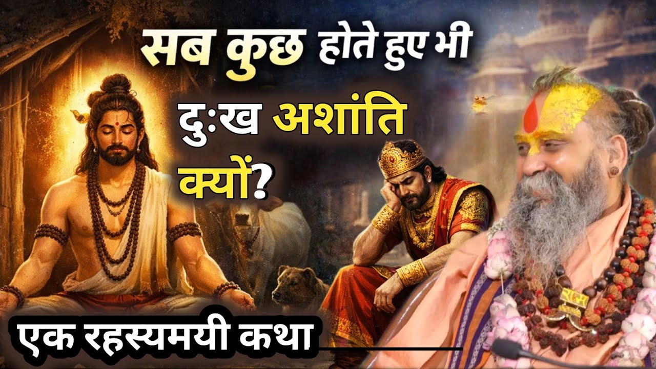 “धन, परिवार, सुख… सब होने के बाद भी दुख क्यों? एक रहस्यमयी कथा”। अवश्य सुने। #katha 