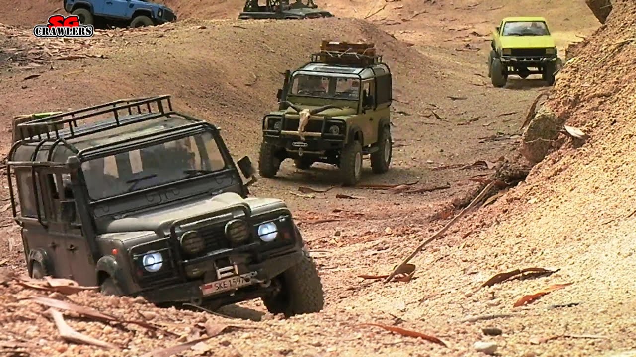 RC Trucks Scale offroad 4x4 adventures at Tampines Quarry Wraith scx10 Jeep RC4WD MST CMX