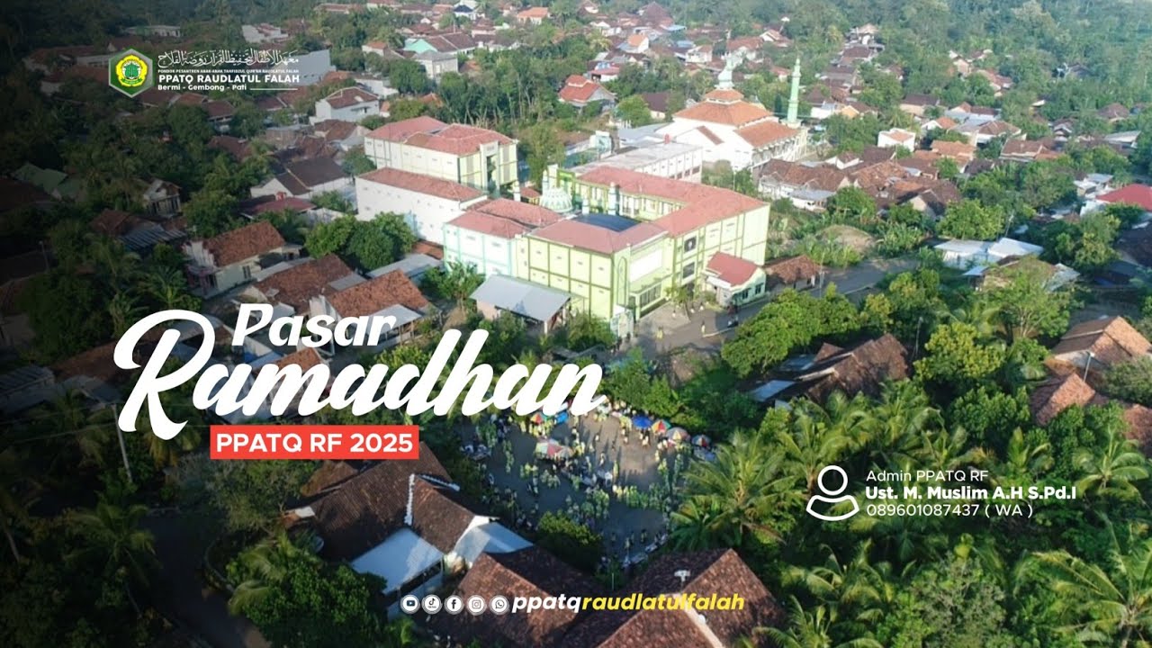 SERU...!! Pasar Ramadhan 2025 | PPATQ RAUDLATUL FALAH