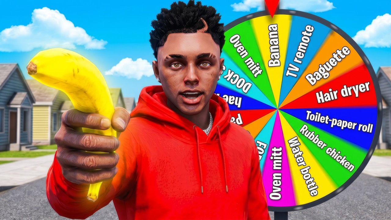 WORST WHEEL Picks My GUN in GTA 5 RP!