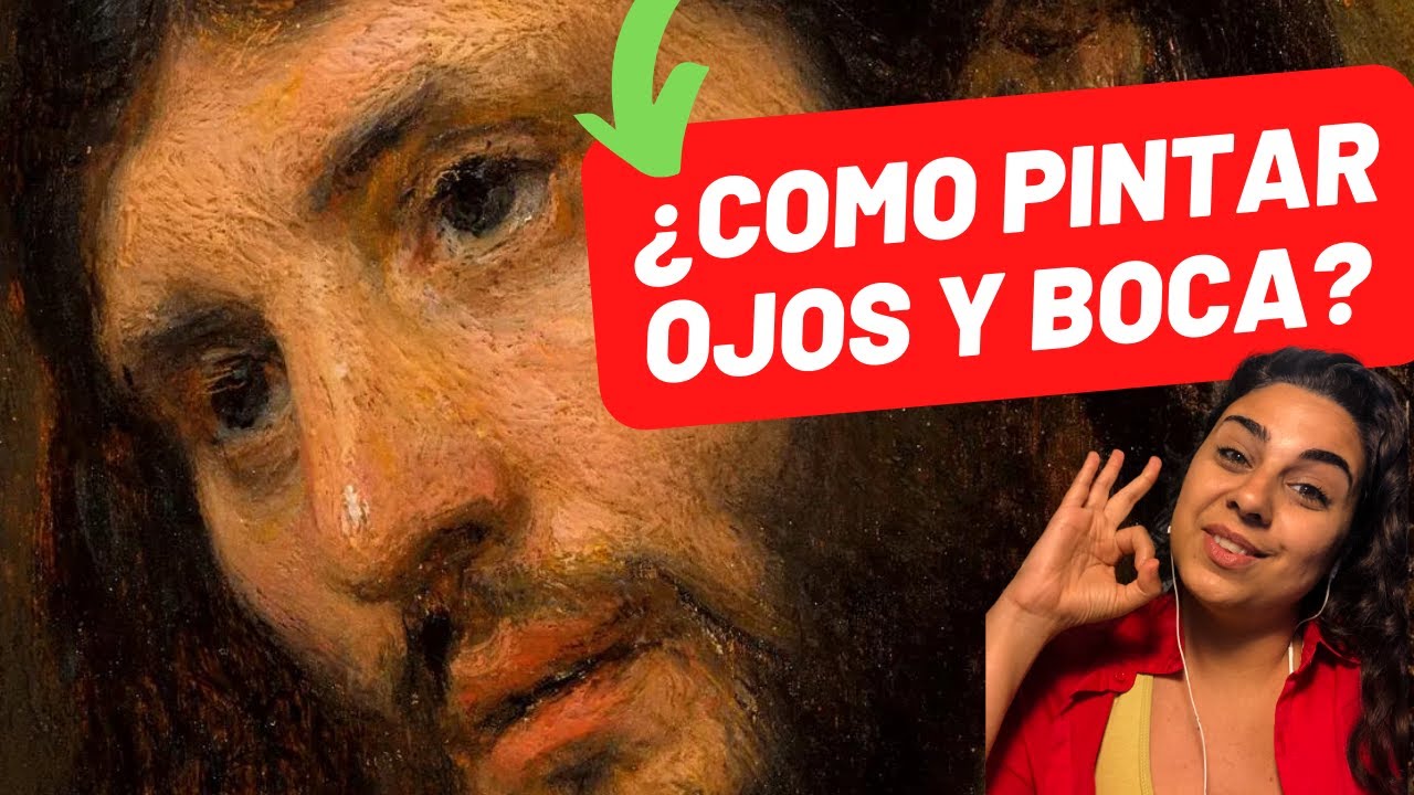 ¿Cómo compiten los OJOS Y LA BOCA en un autorretrato? Temperaturas y color en pintura al oleo