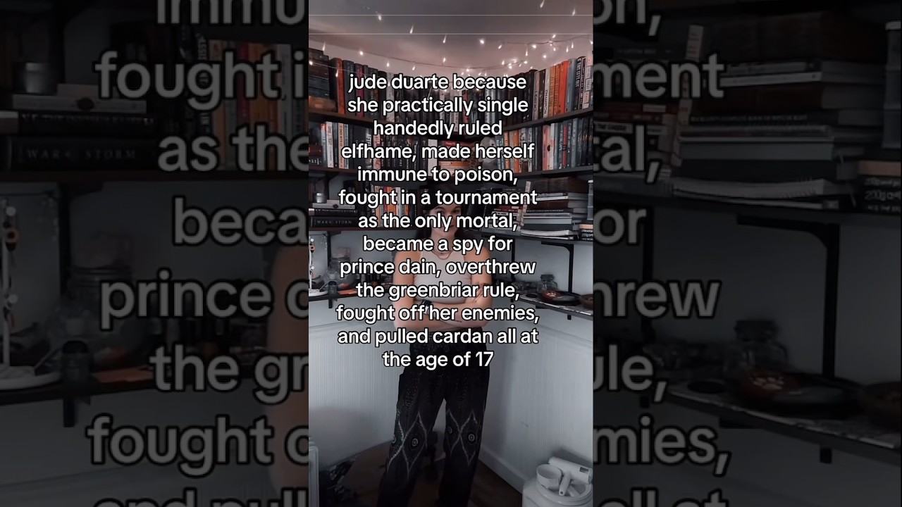 Jude Duarte because she practically single handily ruled Elfhame | TEA STAINED PAGES