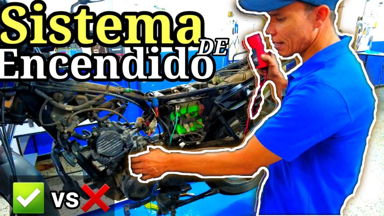 🔥APRENDE  En 5 Minutos Como Revisar un Sistema De ENCENDIDO🏍⚡ (Tvs Sport 100)