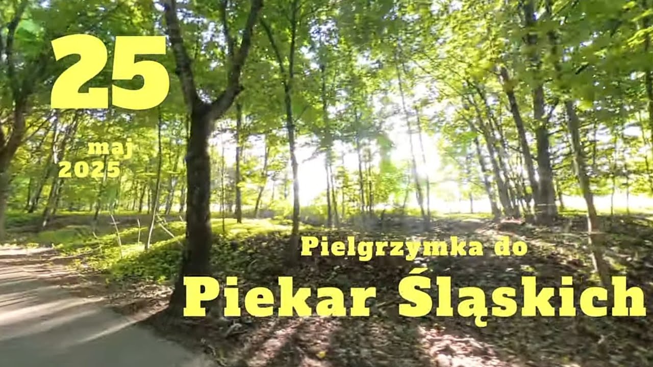 2025.05.25 - rowerowa pielgrzymka mężczyzn z Bielszowic do Piekar Śląskich