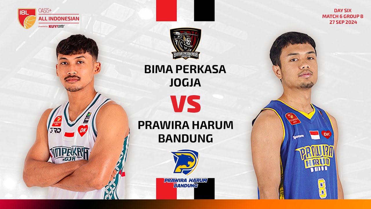 [LIVE] BIMA PERKASA JOGJA VS PRAWIRA HARUM BANDUNG  | IBL OASIS+ ALL INDONESIAN