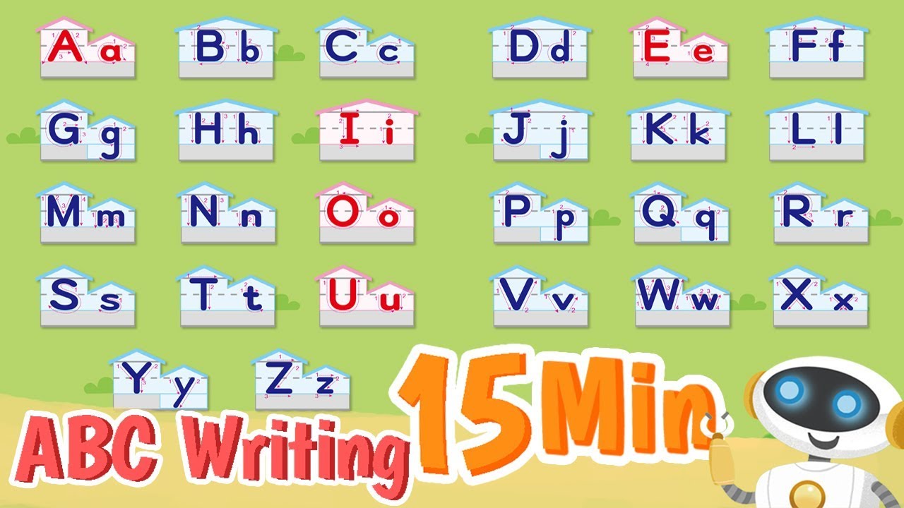 A to Z Letters ｜ABC Writing｜ Alphabet Writing