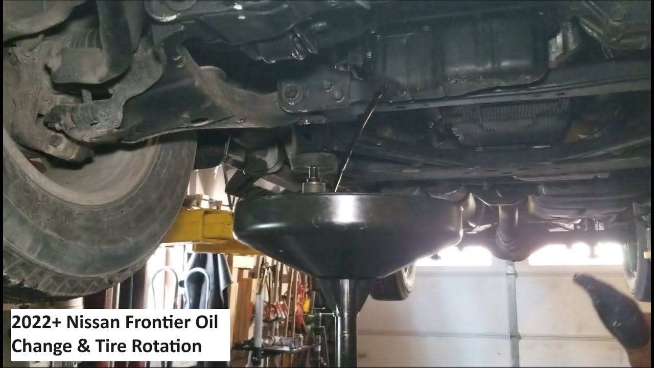 2022 Nissan Frontier Oil Change, Tire Rotation