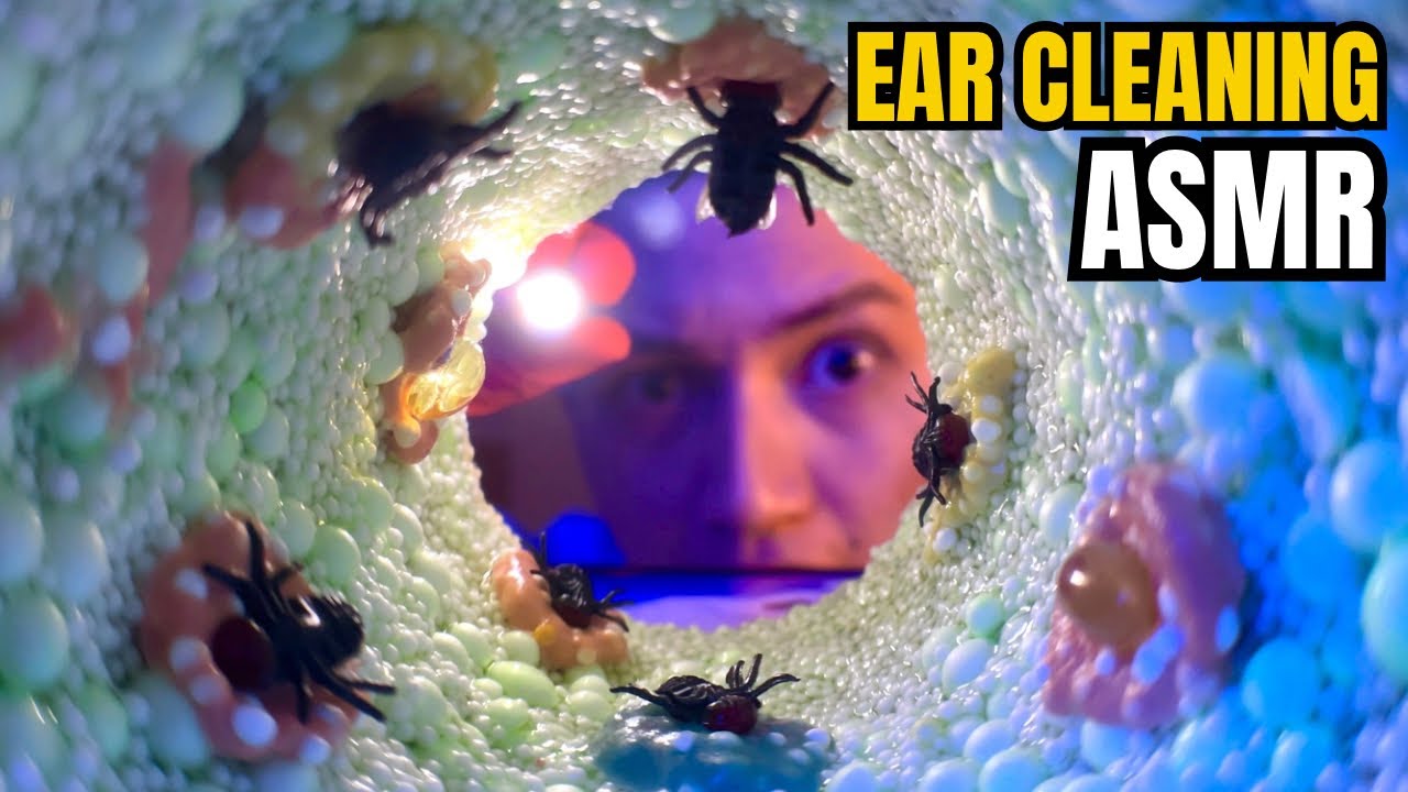 ASMR👂Cleaning Your Ear so Relax