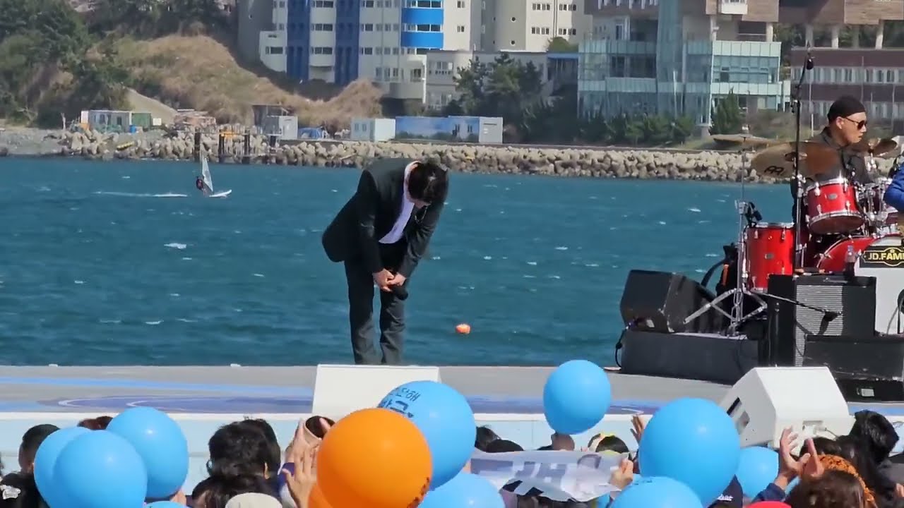 부산  영도 전국노래자랑ㆍ박군 ( 방송사고 ) 가사  까먹음