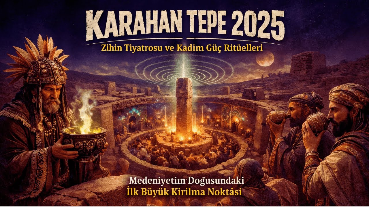 Karahan Tepe İnsanlığı Zihinsel Kontrolle mi Başlattı? Karahan Tepe  Medeniyetin Zehirli Şafağı