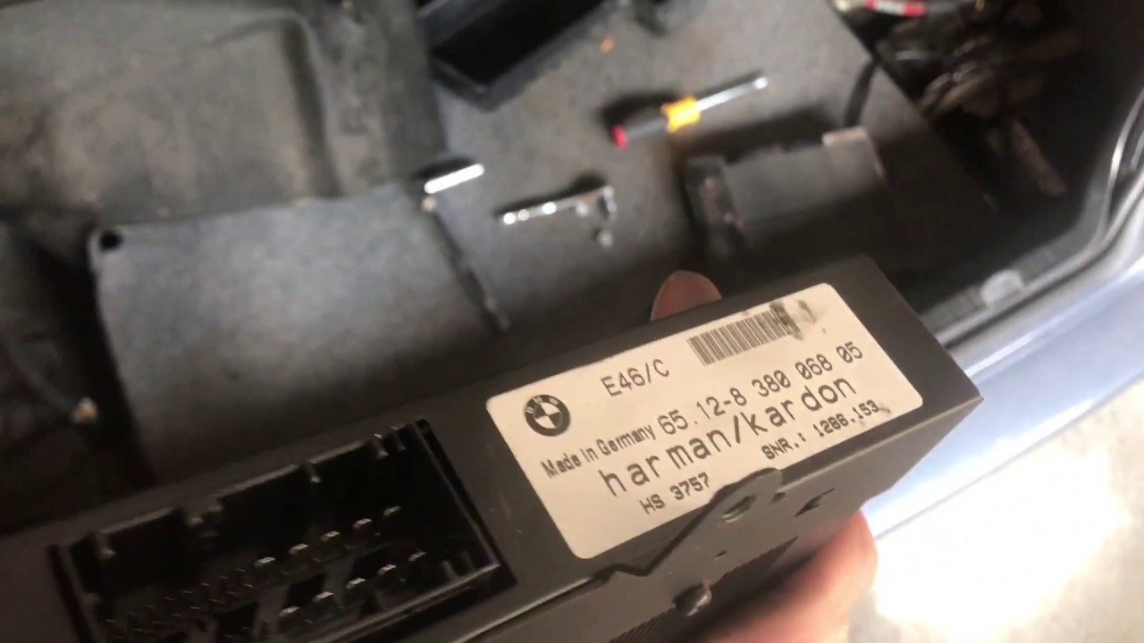 BMW e46 Radio Troubleshooting
