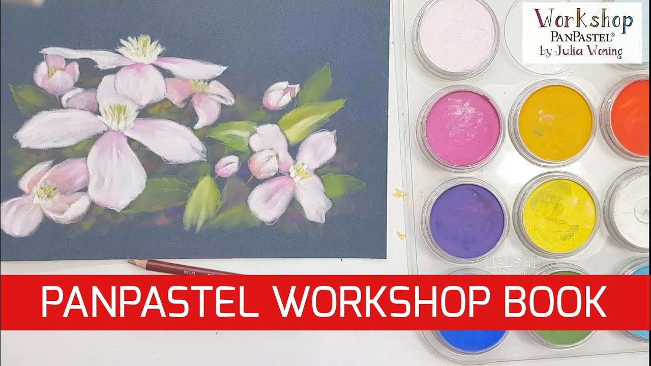 Panpastel Flowers REALTIME by Julia Woning