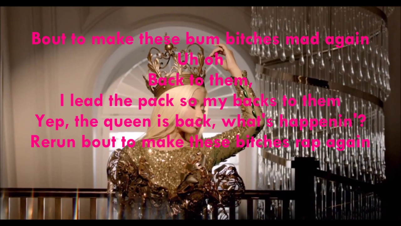 Nicki Minaj- Big Bank (Lyrics Verse)
