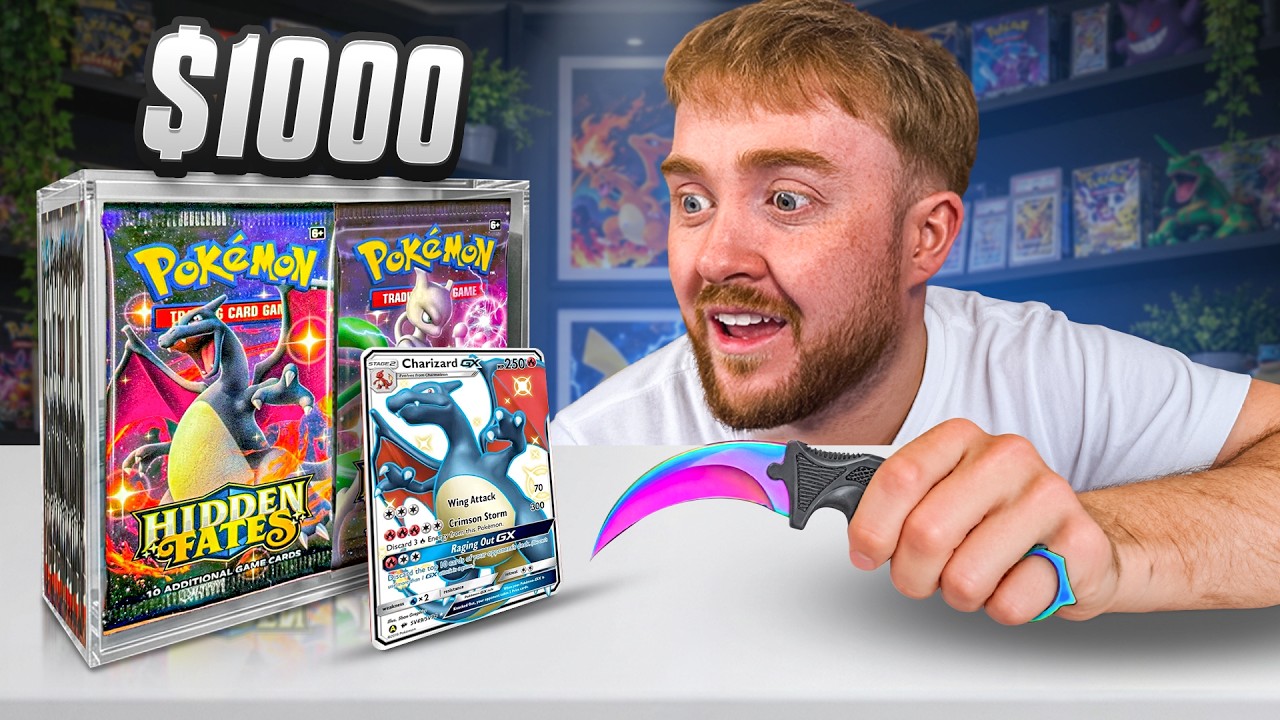 Я рискнул 1000 долларами, чтобы вытянуть ЭТОГО сияющего Чаризарда