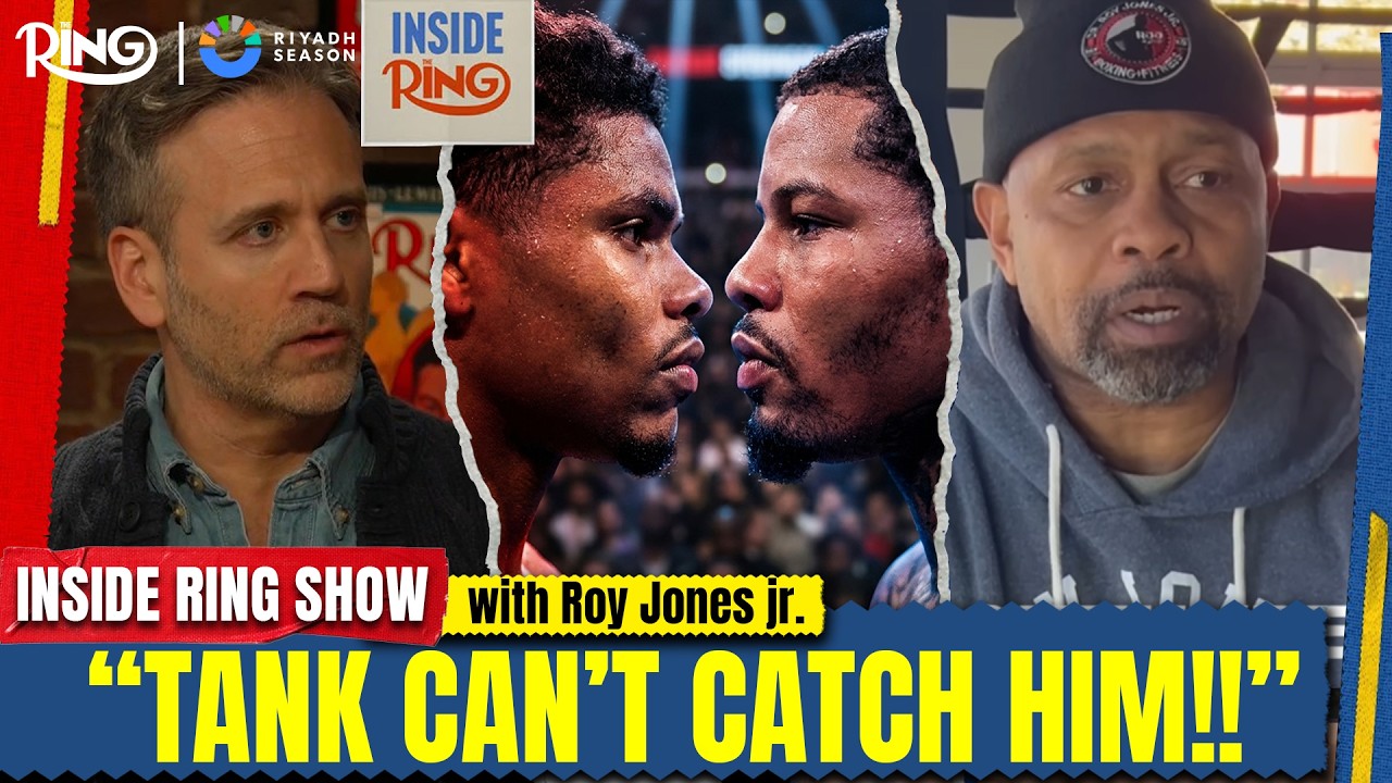 “Shakur Beats Tank!” Roy Jones Jr. Explains Why Shakur Stevenson Beats Gervonta Davis!